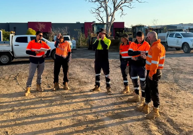 Site assessments and planning on an Australian civil project