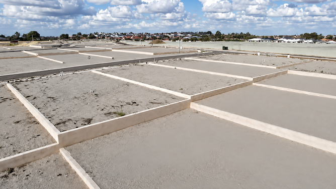 Land development earthworks
