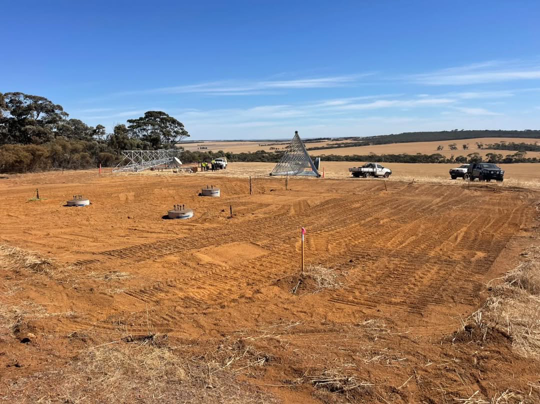 Civil works in the Pilbara
