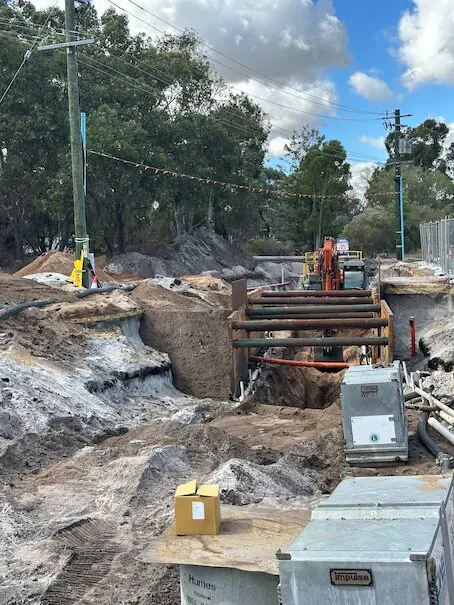 Completed sewer package on Andrea Drive Stage 2, Henley Brook