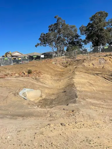Stormwater sump install improving drainage in Hazelmere industrial area